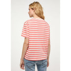 Mustang T-shirt Alina C Striped W 1013785 12434 Clothing/Lifestyle/T-shirts/Mustang Your Sports Performance