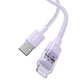 Baseus Gem 2.4A 1m Cable (Purple) In preparation Your Sports Performance