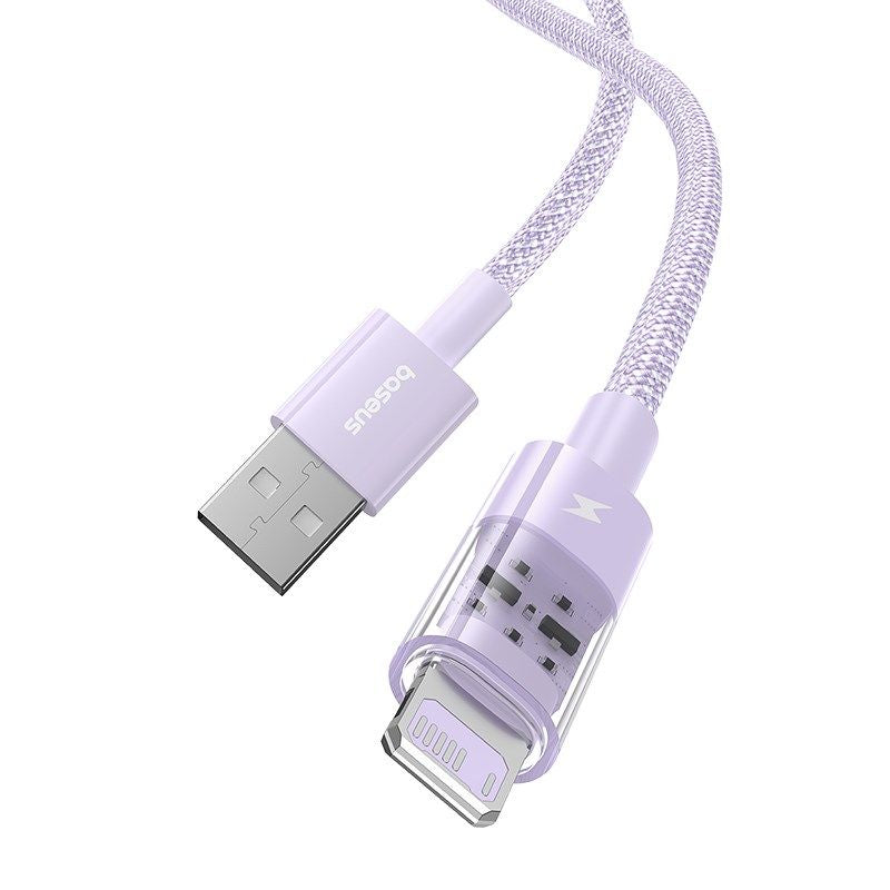 Baseus Gem 2.4A 1m Cable (Purple) In preparation Your Sports Performance