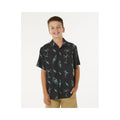 RIP CURL Eternal Shred Ss Shirt-Boy Black