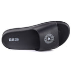 Women's pool beach flip-flops on a platform, black Big Star TT274A043 To be categorized Your Sports Performance