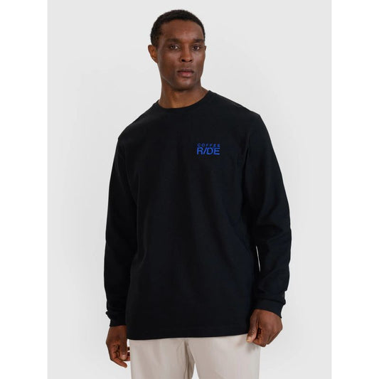 Men's oversize longsleeve with print 4F 4FWSS25TLONM390-20S *Kategoria tymczasowa Your Sports Performance