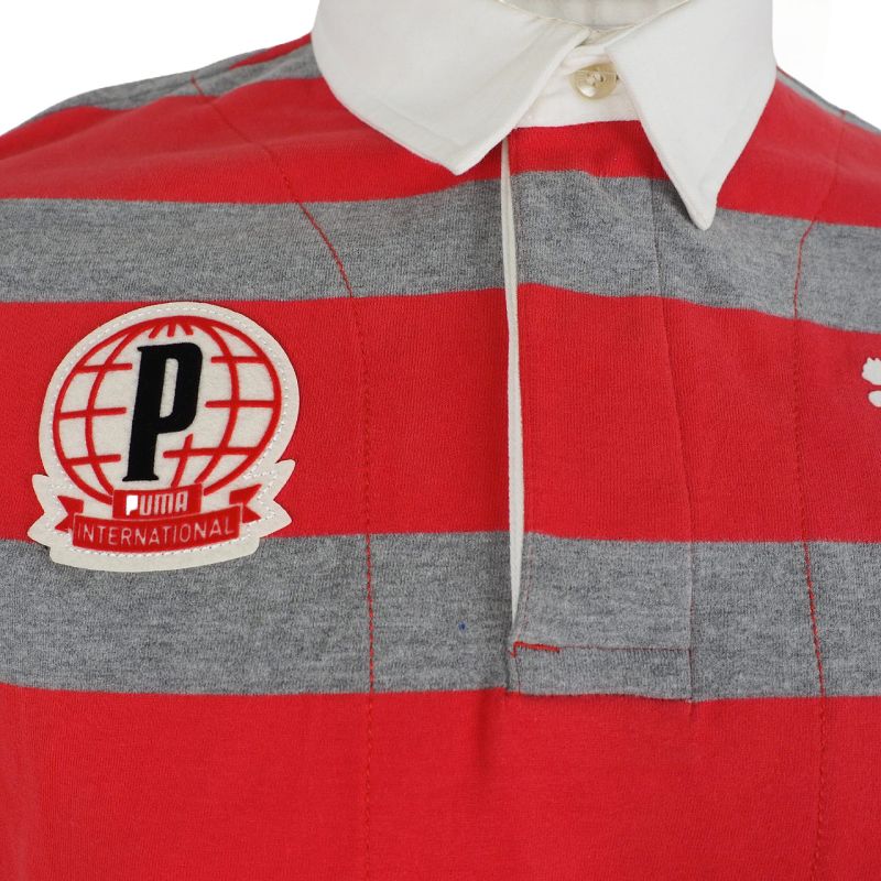 Puma Polo Men's T-Shirt Red and Gray 558241 09 In preparation Your Sports Performance