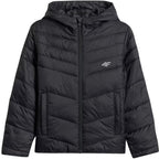 Girls' jacket 4F F0739 deep black 4FJWSS26TDJAF0739 20S