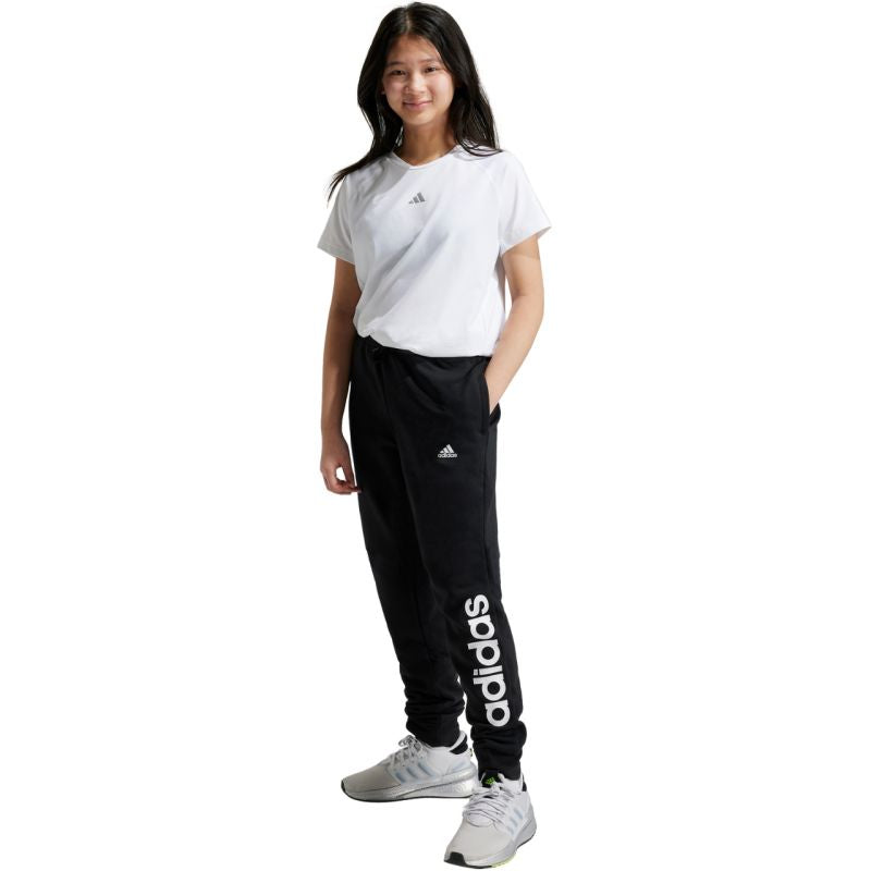 adidas Essentials Linear Logo Jr IB8907 pants Clothing/Training Adidas
