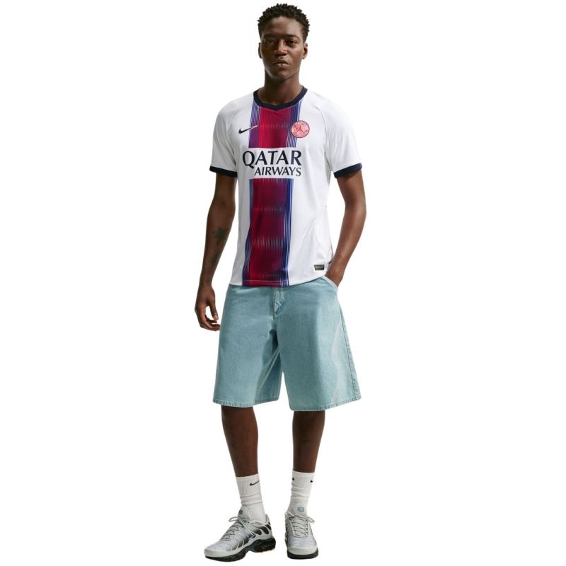 Nike Dri-Fit Paris Saint-Germain Stadium 2026/27 Men's Replica Jersey White II1924 101