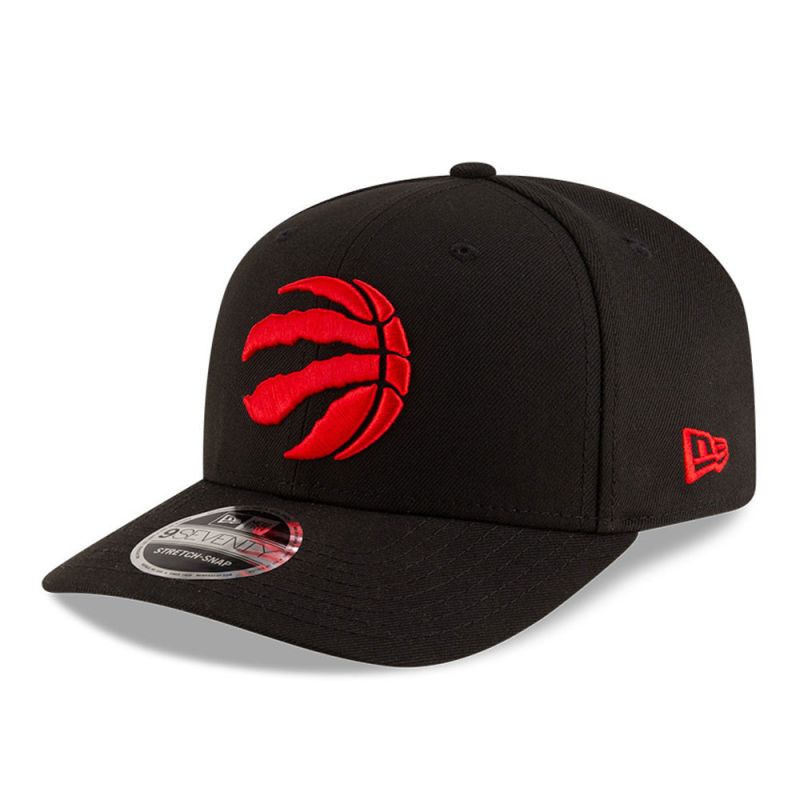 New Era 9SEVENTY Toronto Raptors NBA Team Black Stretch Snapback Cap - 60755439 Odzież/Czapki/Czapki z daszkiem Your Sports Performance