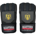 MASTERS BBŻ-GRIP gel boxing bandages black
