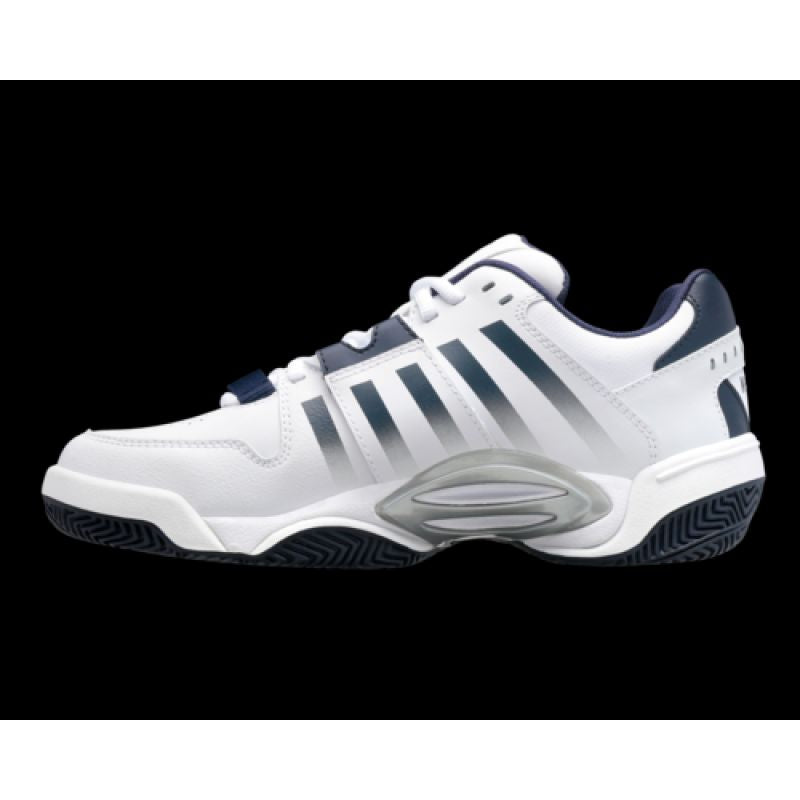 K-Swiss men's sneakers ACCOMPLISH IV WHITE/PEACOAT/SILVER-M (07387-177-M) In preparation Your Sports Performance