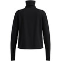 Women's Odlo ESSENTIAL THERMAL Mid Layer with Stand-Up Collar, Black