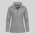 Geographical Norway TUG FZ LIGHT GREY DB LADY 268 Women's Fleece Jacket (WA1719F/GN-LIGHT GREY)