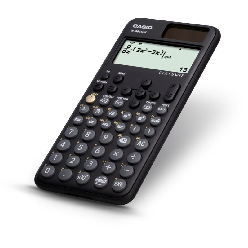 CASIO FX-991CW SCIENTIFIC CALCULATOR BOX. Black. In preparation Your Sports Performance
