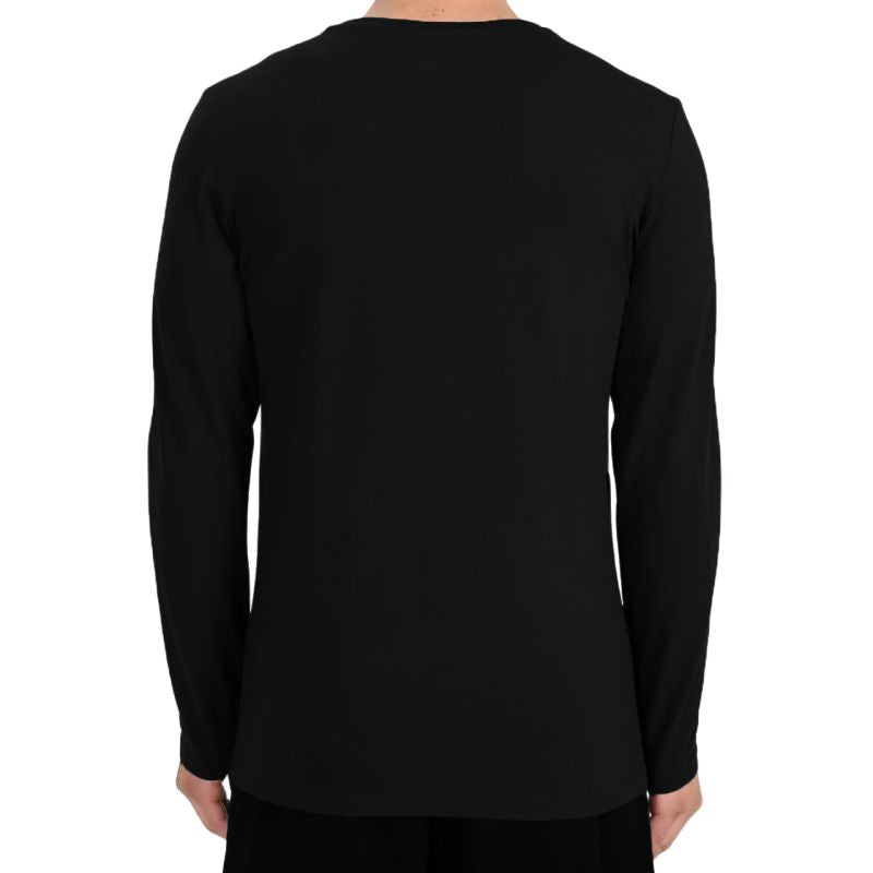 Men's 4F Longsleeve T-shirt M611 deep black 4FWMM00TLONM611 20S