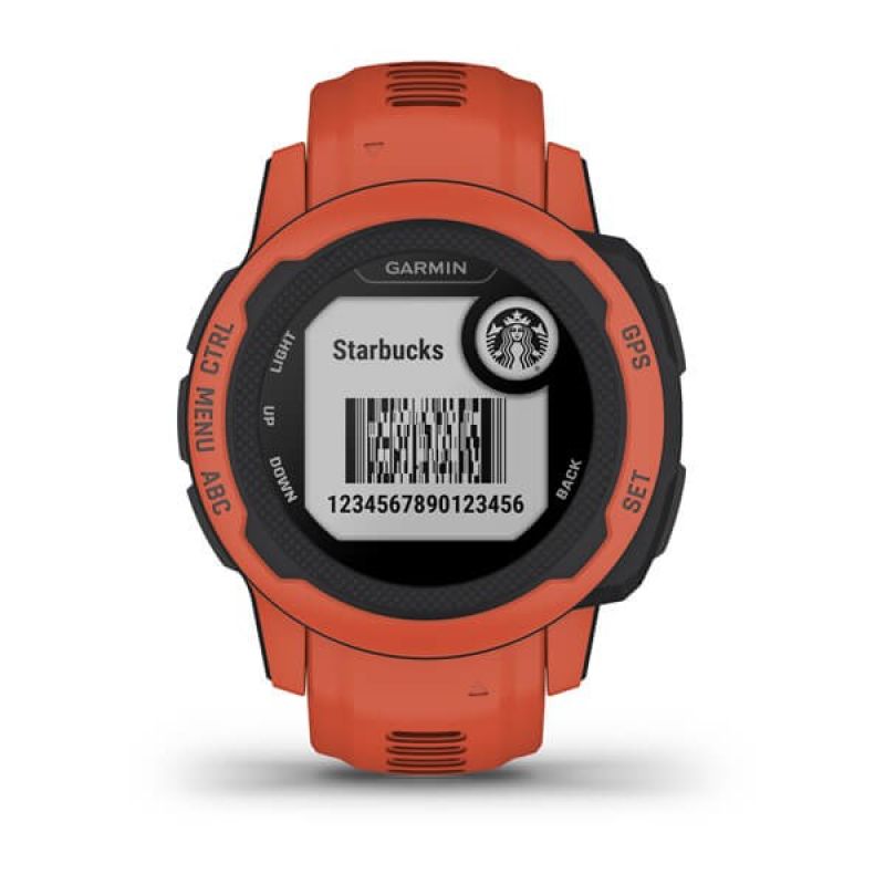 Garmin Instinct 2S watch - poppy Akcesoria sportowe i turystyczne/Zegarki sportowe Your Sports Performance