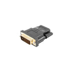 Lanberg AD-0010-BK adapter (HDMI F - DVI-D (24+1) M; black) Kable i adaptery/Adaptery, przejściówki Your Sports Performance