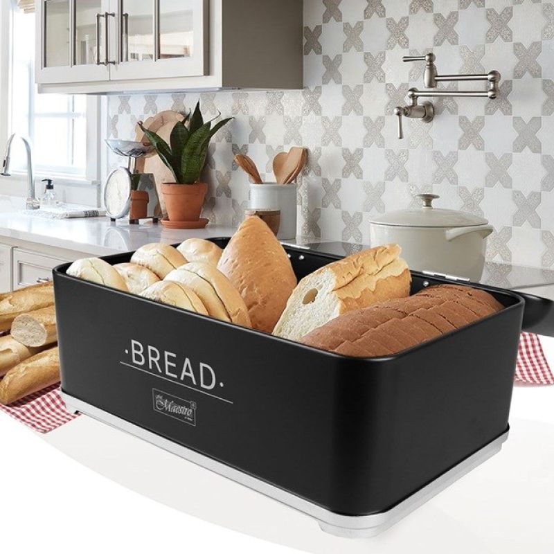 Bread box MR-1677-AR-BL MAESTRO AGD - Produkty/Pojemniki na żywność (z tworzywa sztucznego) Your Sports Performance