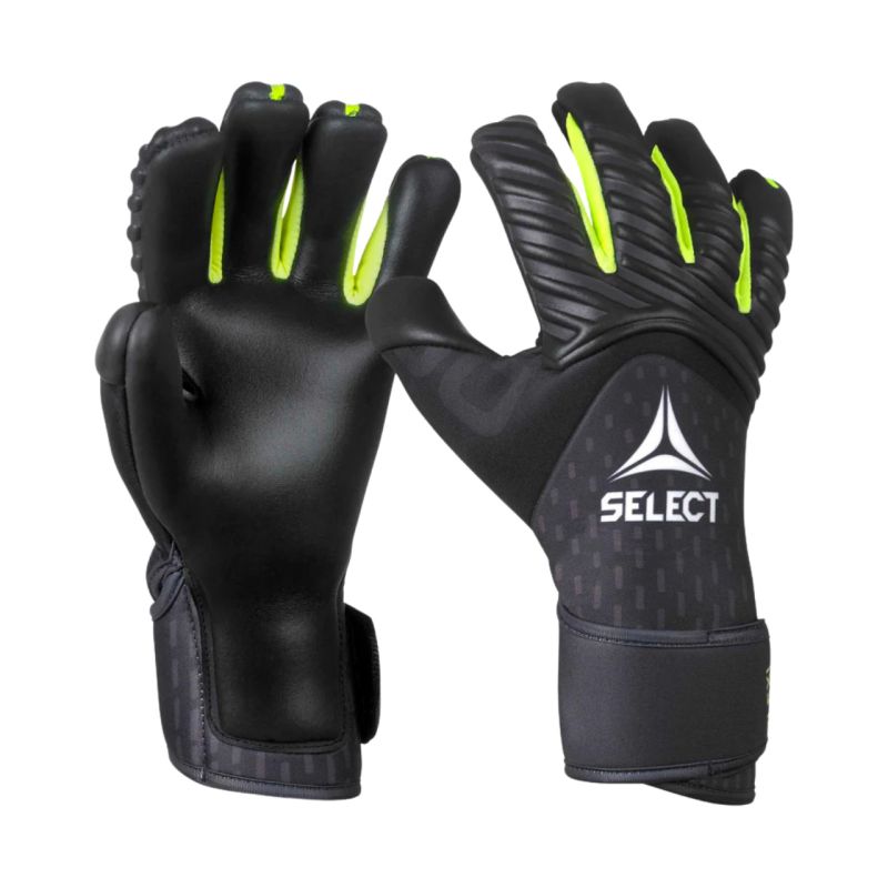 Select 90 v26 kids' goalkeeper gloves black 500099