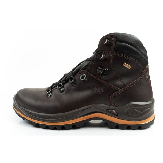 Grisport Marrone men's trekking shoes, leather, waterproof, ankle boots In preparation Your Sports Performance