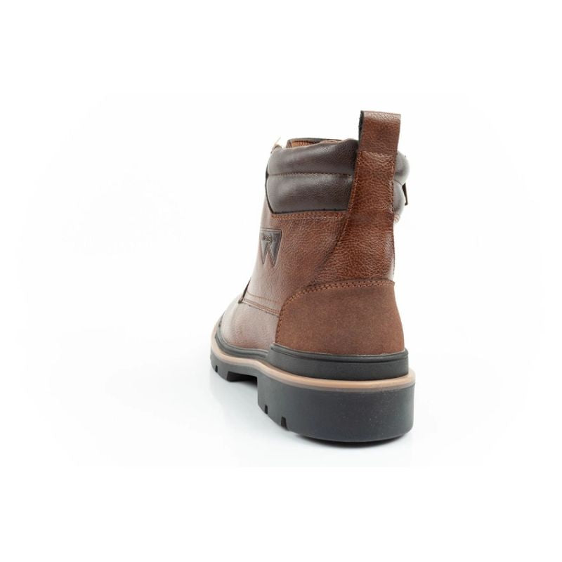 Wrangler Nevada men's shoes Chelsea boots elegant fashionable lace-up brown In preparation Your Sports Performance
