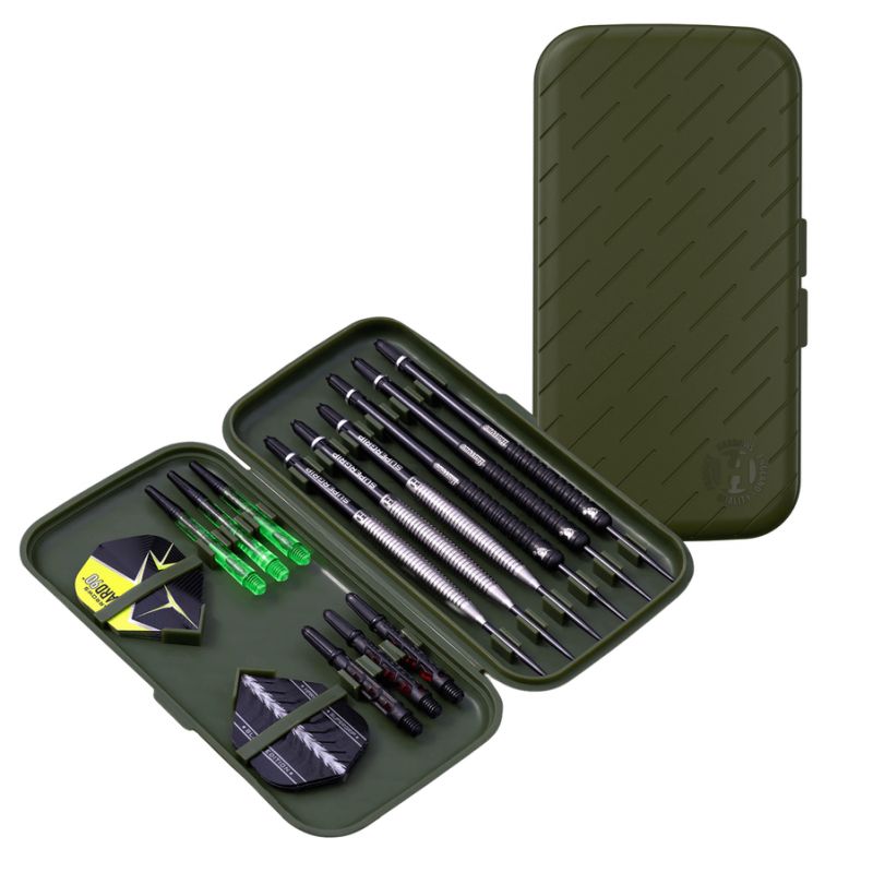 Harrows Slimcase 6 Green Dart Case Accessories/Rackets and accessories Your Sports Performance