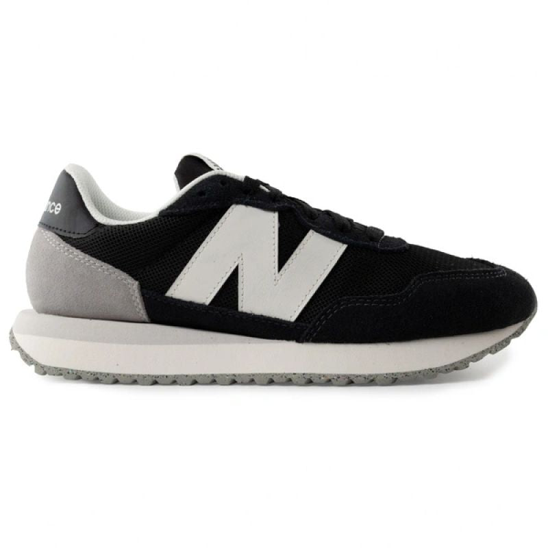 New Balance 237 Men’s Black Leather Sneakers