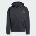 New Adidas ZNE Full-Zip Hooded Men's Black Hoodie - JE7538 Odzież/Odzież na co dzień Your Sports Performance