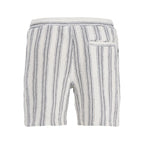 Jack&Jones men's shorts JPSTJAIDEN COBA STRIPE JOG SHORTS REG SN 12274413 CLOUD DANCER/STRIPES Jack&Jones