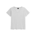 T-shirt 4F W 4FSS23TTSHF582 light gray Clothing/Training 4F