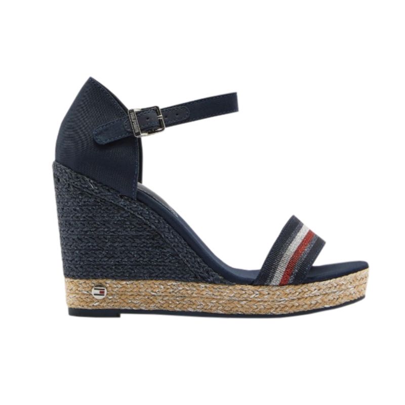 Tommy Hilfiger Grosgrain High Wedge Sandal W FW0FW05254 Footwear/Lifestyle/Tommy Hilfiger Tommy Hilfiger