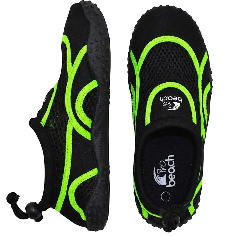 JUNIOR WATER SHOES BLACK/GREEN XQMAX SIZE 32 Sport/Sporty Wodne/Obuwie Your Sports Performance