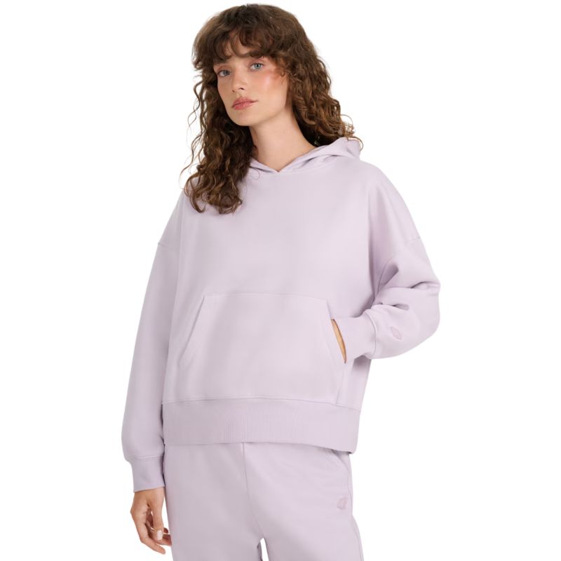Women's sweatshirt 4F F1887 light purple 4FWAW25TSWSF1887 52S 4f