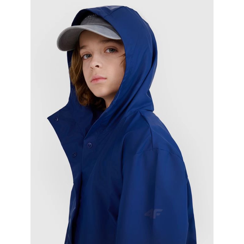 Children's transitional raincoat with rubber coating 4F 4FJWSS25TJACU213-31S *Kategoria tymczasowa Your Sports Performance