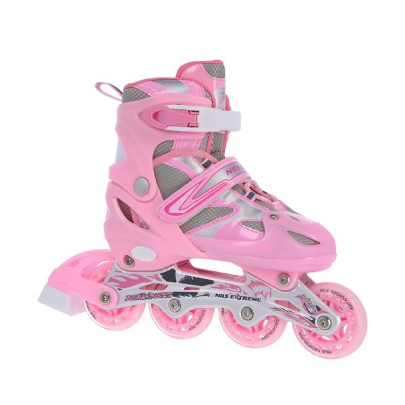 Nils Extreme 2in1 Pink inline skates, sizes 39-42 NH18366 A