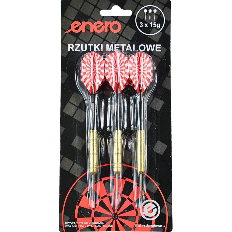 DARTS METAL DARTS 18g SET 3 PCS ENERO Accessories Your Sports Performance