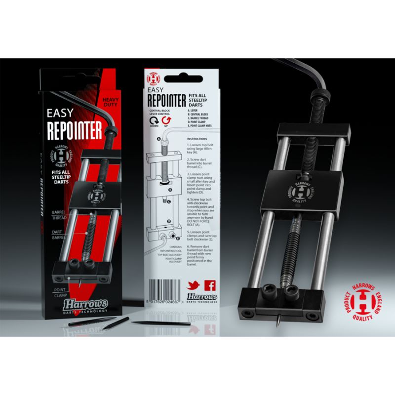 Harrows Easy Re-pointer sharp point changer In preparation Your Sports Performance