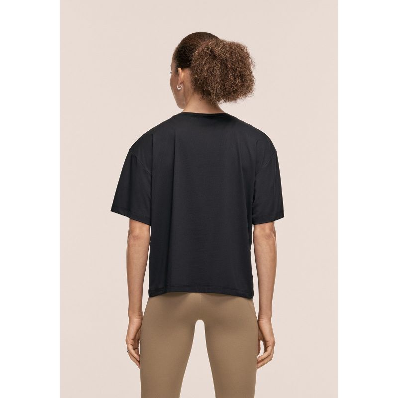 CASALL Women's Laser Mesh Tee Black