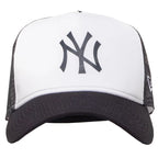 New Era Team Block New York Yankees MLB Trucker Cap 12380796 Clothing/Lifestyle Your Sports Performance