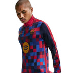 Nike FC Barcelona Strike Home Men's Jersey Blue and Red IQ1301 621