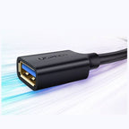 Ugreen extension cable USB 3.0 (female) - USB 3.0 (male) adapter 1m (black) Kable i adaptery/Kable USB Your Sports Performance