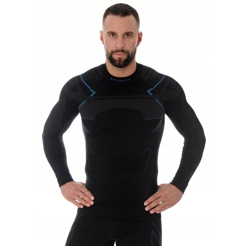 Brubeck Thermo Men's Thermal Underwear T-Shirt Black - LS13040A Odzież/Odzież koszykarska/Bielizna koszykarska Your Sports Performance