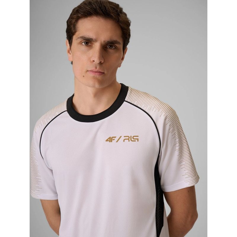 Men’s Quick-Drying Training T-Shirt 4F | Robert Lewandowski RL9SSS26TFTSM2466-10S