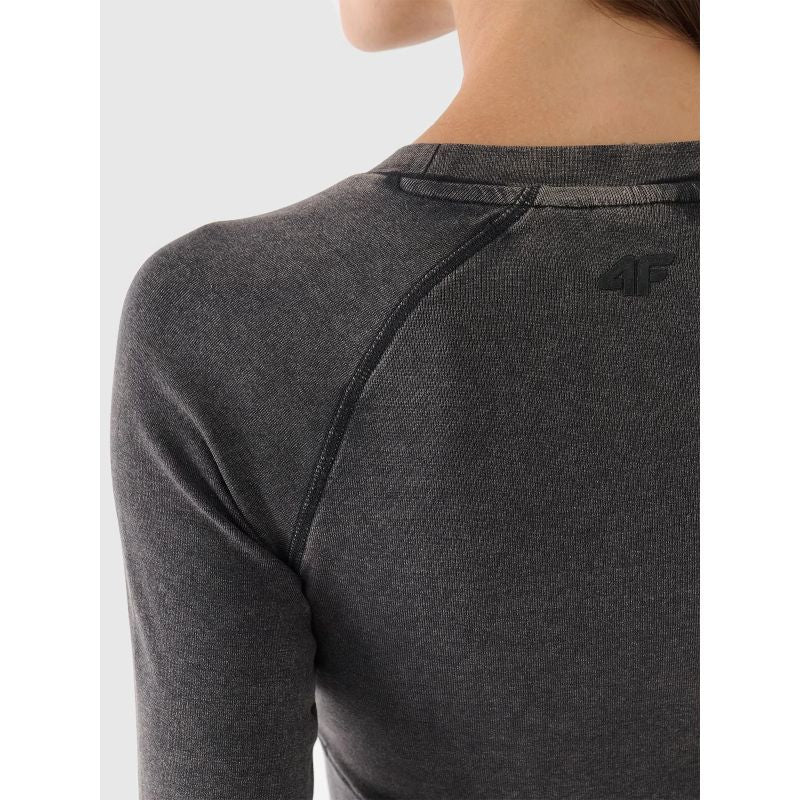 Longsleeve cropped smooth women's 4F 4FRAW24TLONF503-20S *Kategoria tymczasowa Your Sports Performance