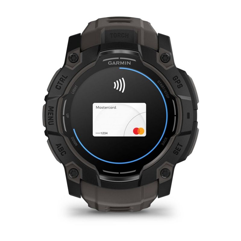 Garmin Instinct 3 – 50 mm AMOLED Black met charcoal band watch Akcesoria sportowe i turystyczne/Zegarki sportowe Your Sports Performance