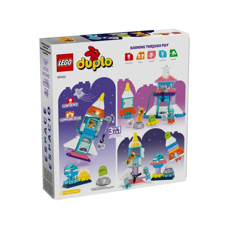 LEGO DUPLO 10422 3-in-1 Space Shuttle Adventure In preparation Your Sports Performance