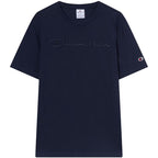Men's Champion SS Tee Navy Blue 220273 BS501 In preparation Your Sports Performance