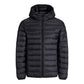 Jack&Jones men's down jacket JJEBRADLEY LIGHT BODYWARMER COLLAR NOO 12280970 BLACK In preparation Your Sports Performance