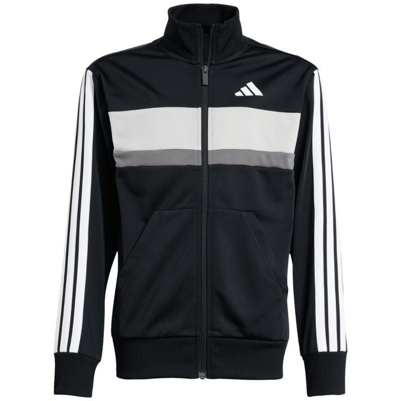 adidas Seasonal Essentials Tiberio 3-Stripes Tricot Jr Tracksuit JY0509 Clothing/Training Adidas