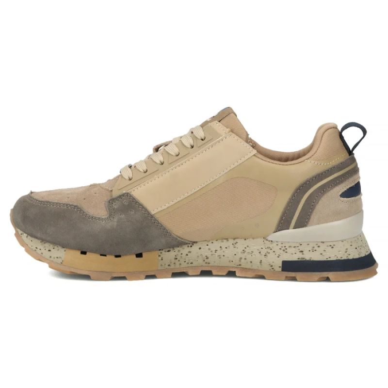 Leather men's sneakers, beige, Filippo MSP7836 Filippo