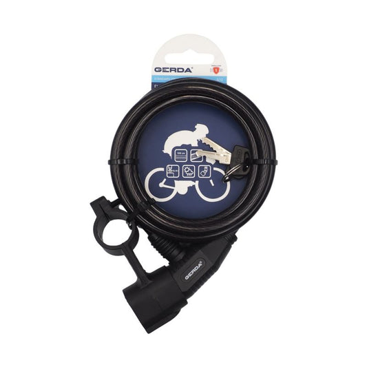 Gerda bike lock, cable with carrying handle, type S, Flex 1500/8A 0SFLU150008 06A2YP Accessories/Bicycle/Akcesoria rowerowe Your Sports Performance