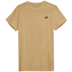 Men's T-shirt 4F M4484 beige 4FWSS26TTSHM4484 83S